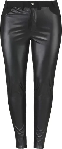 Vista 5 de ellos Leggings de piel sintética para mujer, talla grande
