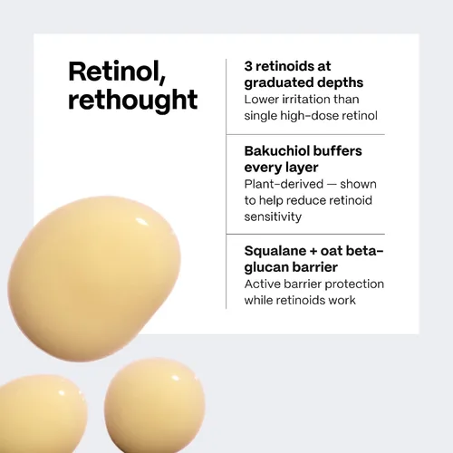 Vista 3 de Mad Hippie Super A - Suero de retinol para la cara, potente suero reparador de la piel y antienvejecimiento con 3 retinoides, bakuchiol + ácido