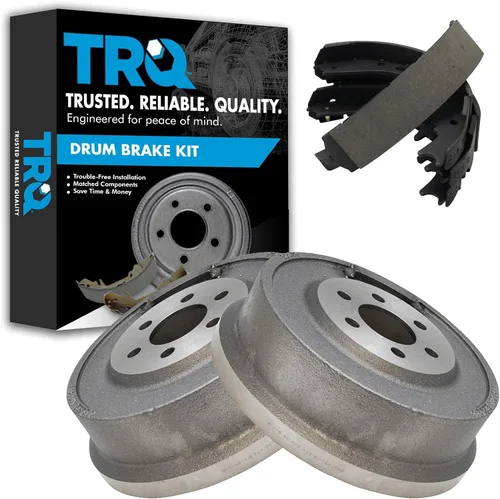 Vista 23 de Kit de tambor y zapata de freno trasero TRQ Compatible con Colorado Canyon i-280 i-290 i-350 Pickup