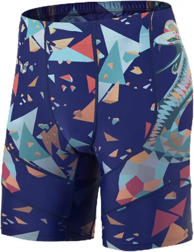 Vista 11 de HUGE SPORTS Shorts Rash Guard de Natación para Hombre Jammer de Natación de Compresión Traje de Baño Activo de Secado Rápido Shorts de Entrenamiento