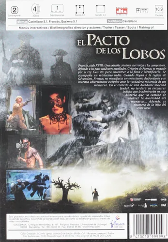 Vista 2 de El Pacto De Los Lobos Import espagnol