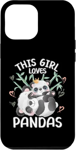 Vista 26 de This Girls Loves Pandas' for Teen Girls Case for iPhone 17