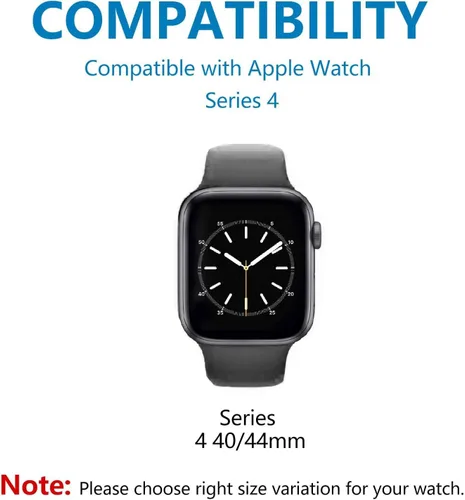 Vista 2 de Lente de cristal frontal de reloj y digitalizador táctil de repuesto compatible con Apple Watch Series 6/5/4/SE 1.575 pulgadas/1.732 pulgadas