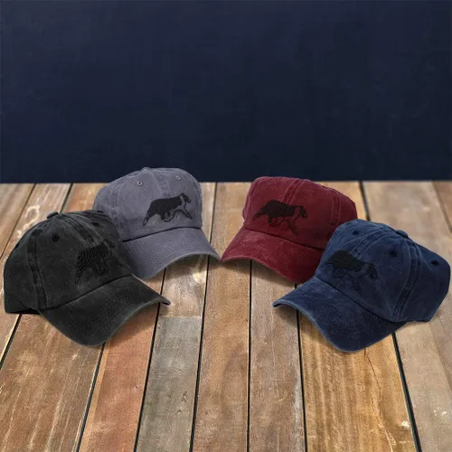 Vista 5 de Sombrero vintage lavado personalizado para hombre y mujer