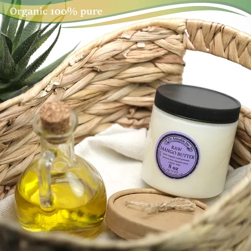 Vista 2 de Dr Adorable - 8 oz - Mantequilla de mango - Pure Natural Premium Organic Raw