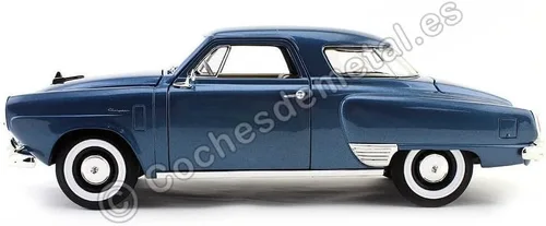 Vista 8 de Road Signature 92478bl 1950 Studebaker Champion Blue 1-18 modelo de coche fundido a troquel