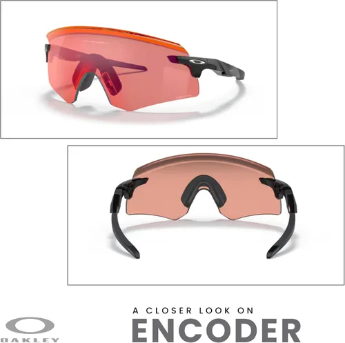Vista 29 de Oakley Encoder OO9471 - Gafas de sol rectangulares para hombre, correa y kit de cuidado iWear de diseñador