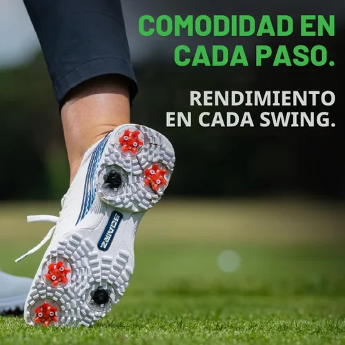 Vista 6 de Softspikes PiViX Tacos de Golf - Fast Twist 3.0-18 Unidades Azul