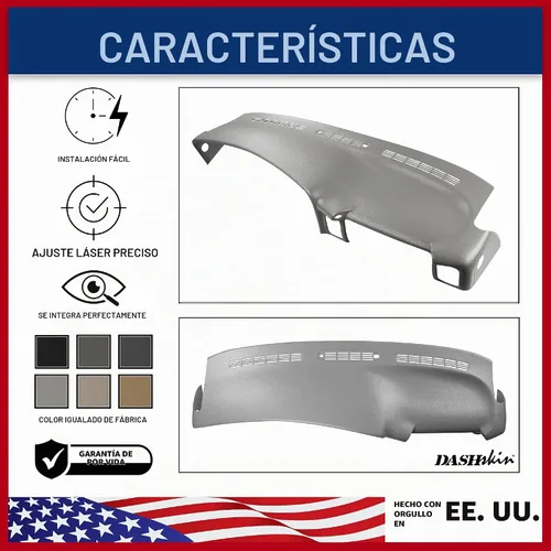 Vista 5 de DashSkin Tapa moldeada para salpicadero (no es una pieza de repuesto) compatible con Tahoe Suburban Yukon Avalanche 2000-2006 y Silverado Sierra