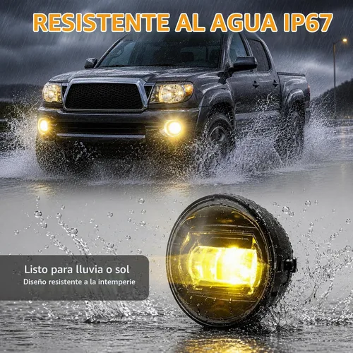 Vista 6 de Suparee. - Conjunto de luces antiniebla LED para Tacoma, Tundra 4runner, Corolla, Camry.