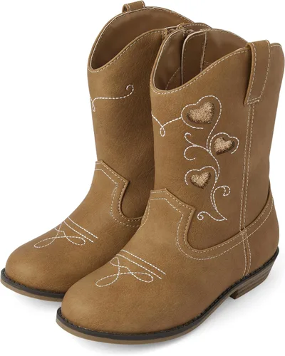 Vista 2 de Gymboree Botas vaqueras clásicas unisex para niños y niños pequeños
