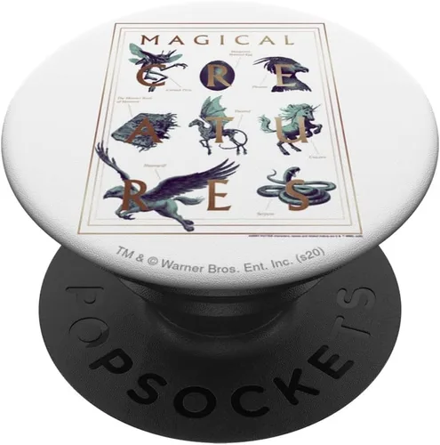 Vista 6 de Harry Potter Magical Creatures - Funda PopSockets MagSafe PopGrip para iPhone
