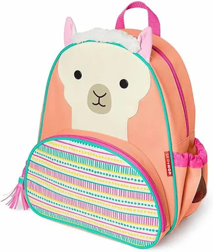Vista 20 de Skip Hop Mochila para niños pequeños con correas acolchadas ajustables, bolsillo frontal con cremallera y bolsillo lateral para botella, se adapta a