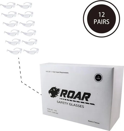 Vista 7 de ROAR – Caja de 12 lentes de seguridad de colores variados