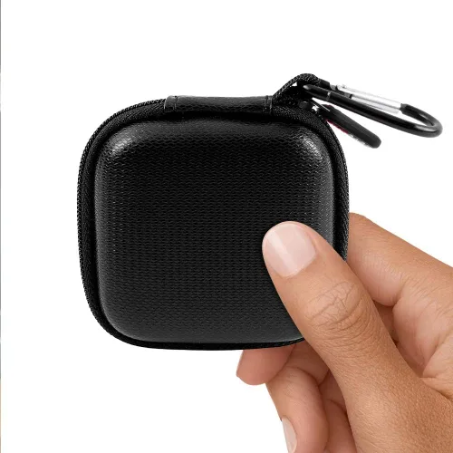 Vista 5 de Estuche para lector de tarjetas con chips, soporte duro para bolsa de transporte cuadrado A-SKU-0485 sin contacto y lector de chips con cable