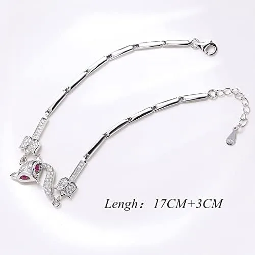 Vista 4 de Valentines Day Fox Jewelry Set for Mother Wife Girlfriend