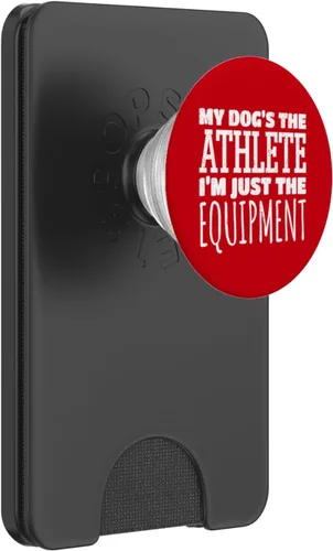 Vista 8 de Agility Handler - Dog Agility Equipment - Funny Dog Agility PopSockets Adhesive PopGrip