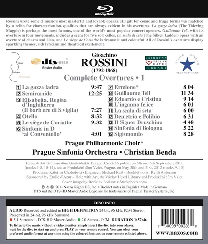 Vista 3 de Rossini Complete Overtures 1