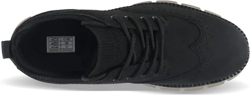 Vista 5 de TM WILL Zapatos para hombre Zapatos de vestir clásicos Zapatos de hombre Mocasines con cordones cómodos y ligeros