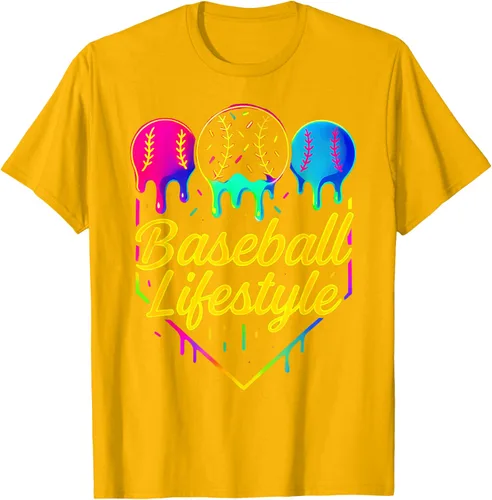 Vista 55 de Baseball Life Style 101 - Camiseta de béisbol para jóvenes