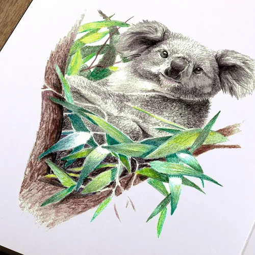 Vista 5 de Cuaderno de bocetos de tapa dura, 8.5 x 11 pulgadas, libro de bocetos duradero para adultos profesionales, artistas y aficionados, 68 lb/110 GSM, 58