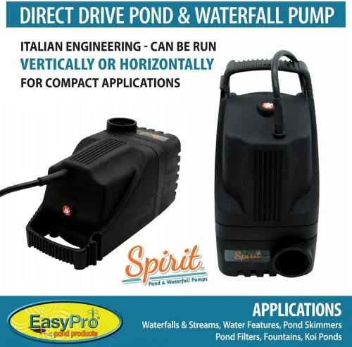 Vista 2 de EasyPro Pond Products TLS4250 Bombas Spirit Pond y Cascada, 4250 GPH