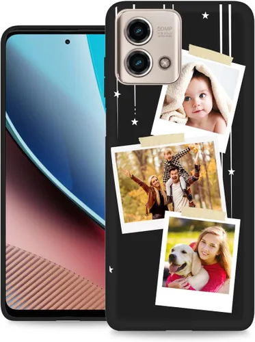 Vista 37 de Funda personalizada para Motorola Moto G Stylus 5G con nombre de foto y texto – GStylus 5G personalizada para teléfono móvil/smartphone/teléfono