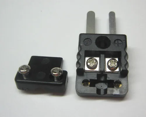 Vista 5 de Mini conector de cable de termopar tipo J, conector de cable, 5 pares de enchufes macho y hembra