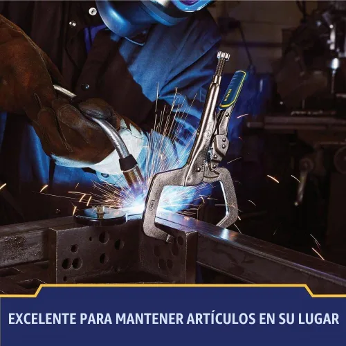 Vista 5 de IRWIN VISE-GRIP - Alicates de soldadura, liberación rápida, con abrazadera en C de bloqueo, de 11 pulgadas (IRHT82584)