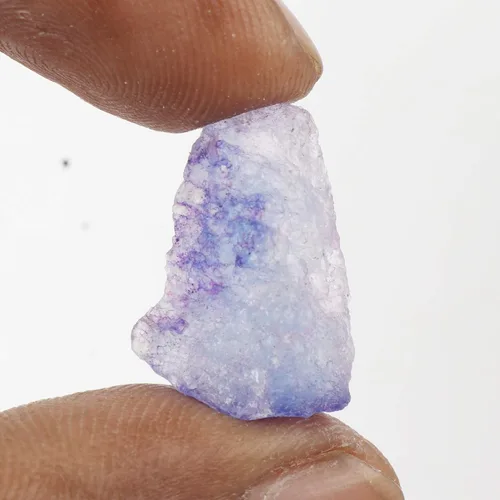 Vista 2 de GEMHUB AAA++ - Zafiro de calidad 12.00 quilates natural en bruto, certificado de zafiro azul, piedra envuelta en alambre FD-447, Gema, azul