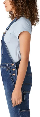 Vista 7 de Womens EGLE Overol con pechera con mezclilla XS- XXL
