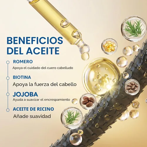Vista 6 de Botanic Hearth - Aceite de romero para el crecimiento del cabello, 2 onzas líquidas con rodillo Derma Enriched with Biotin, Castor & Jojoba Hair