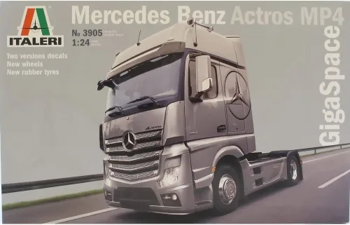 Vista 2 de Italeri 3905 1:24 Mercedes Benz Actros MP4 Gigaspace