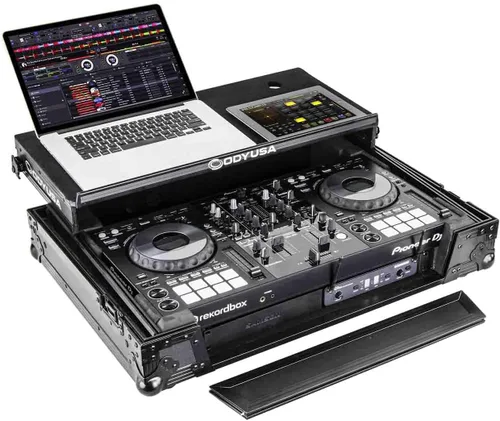 Vista 11 de Odyssey Cases 7″ Vinilo/Utility Black Krom™ Case Capacidad para 60 discos