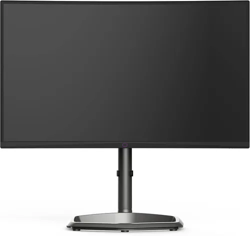 Vista 2 de Cooler Master Monitor curvo de 27 pulgadas sin marco 240Hz FHD 1920 x 1080 para computadora de escritorio, VA 8 bits con punto cuántico, 0.5 ms