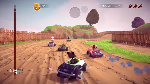 Vista 5 de Garfield Kart Furious Racing (NSW) - Nintendo Switch
