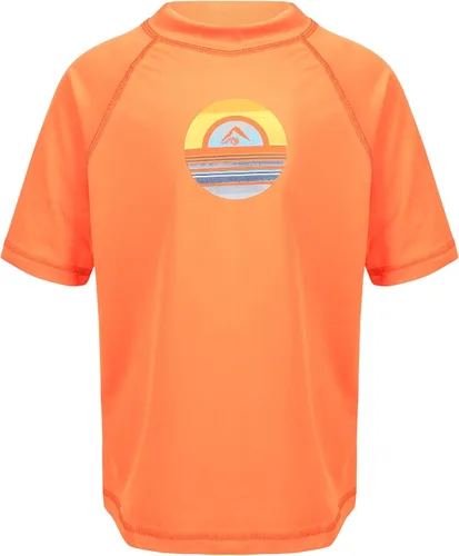 Vista 8 de Kanu Surf Boys Haywire UPF 50+ Sun Protective Rashguard Swim Shirt Estrellas Alaska Blue