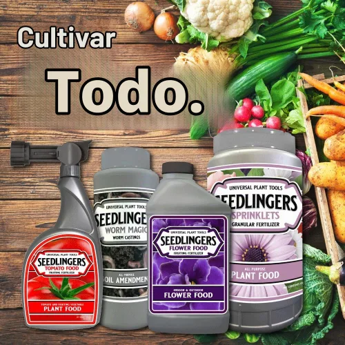Vista 6 de Seedlingers Super Yield Flower & Garden - Alimento para plantas multiusos, concentrado de 32 onzas