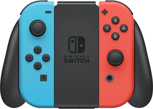 Vista 3 de Nintendo Switch with Neon Blue and Neon Red Joy‑Con