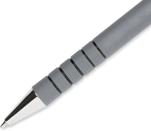 Vista 4 de Paper Mate FlexGrip Ultra Retractable Ballpoint Pens Medium Point Black Box of 12