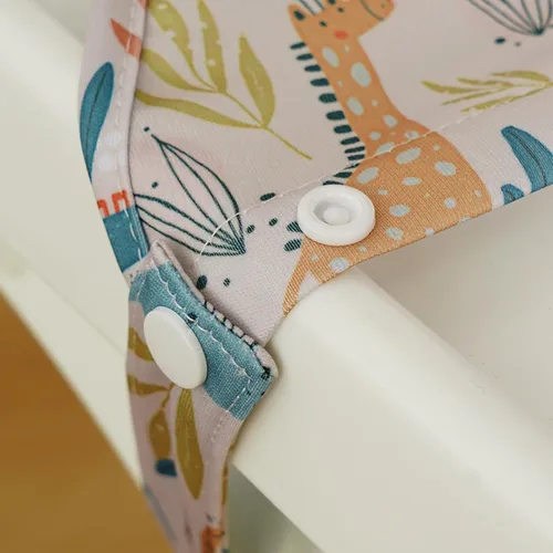 Vista 9 de Babero de Manga Larga para Bebé - Baberos a Prueba de Desastres para Bebés - Ajustable, Impermeable y con Accesorio para Silla/Mesa Alta