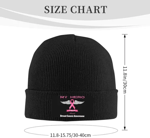 Vista 3 de Gorro unisex elástico, suave y cálido, gorro de punto para hombres y mujeres