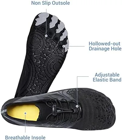 Vista 5 de SPUKEP Swim Shoes Womens Water Shoes Men Quick Dry Non-Slip Barefoot Shoes Women Pool Shoes Beach Shoes Mens Hiking Diving Sports Shoes Womens Yoga