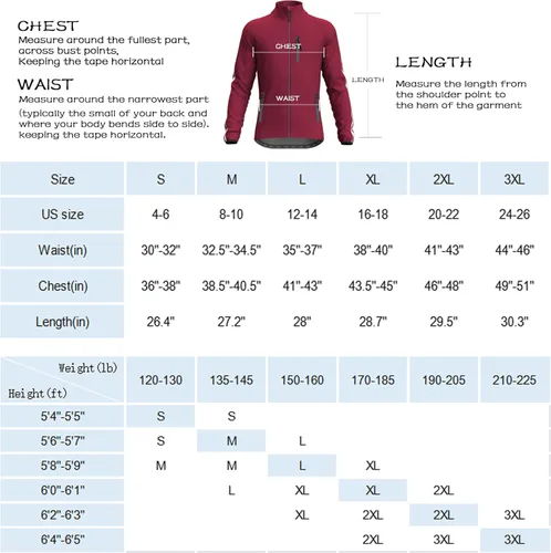 Vista 7 de Wulibike Cycling Jackets for Men, Reflective Running Jacket Men Winter Cycling Clothing Full Zip with Pocket
