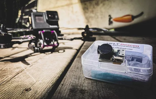 Vista 7 de VIFLY Paquete de zumbador de luz estroboscópica para drones