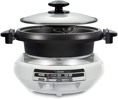Vista 3 de Zojirushi EP-PFC20HA, Gourmet d'Expert® - Sartén eléctrica para olla caliente Yin Yang