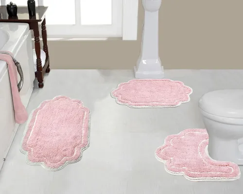 Vista 32 de Home Weavers - Tapete de baño 100% algodón copetudo, supersuave y absorbente, lavable a máquina y apto para secadora lino