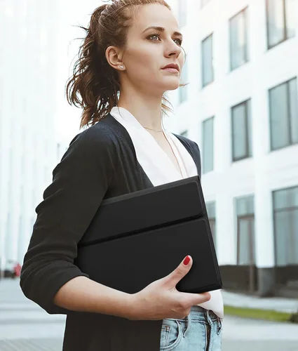 Vista 8 de Hamile Funda para iPad de 11ª y 10ª Generación con Teclado - Funda de Teclado Folio Inalámbrico Desmontable con Retroiluminación de 7