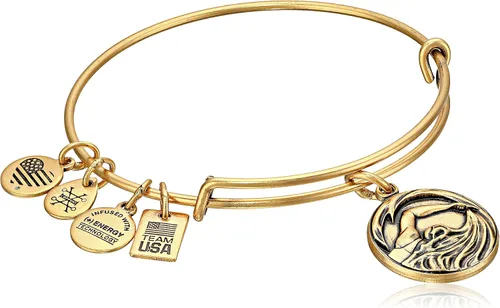 Vista 3 de Alex and Ani Team USA - Pulsera extensible para natación