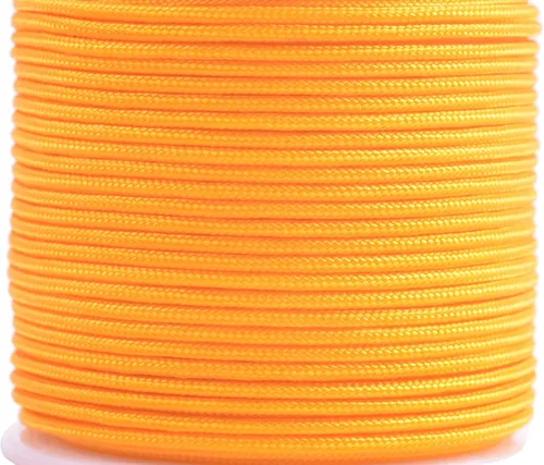 Vista 140 de KONMAY 1 rollo de cuerda de nailon de 150 yardas, trenzado de 0.016 in de nailon Shamballa Macramé/cordón de cuentas, cordón de nudo chino, cuerda